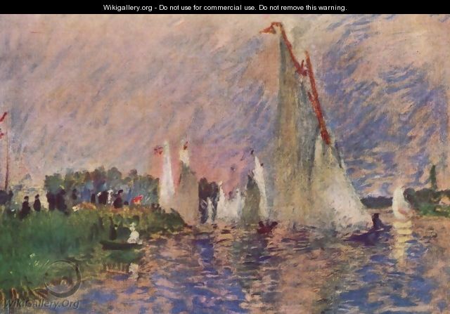 Regatta at Argenteuil - Pierre Auguste Renoir