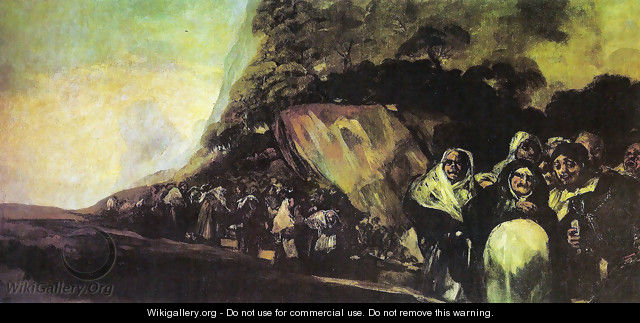 Peregrinación a San Isidro - Francisco De Goya y Lucientes