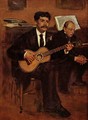 Man playing guitar - Edouard Manet