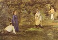 Croquet-game - Edouard Manet