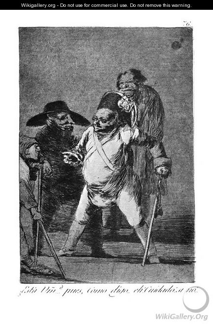 Caprichos(76) - Francisco De Goya y Lucientes