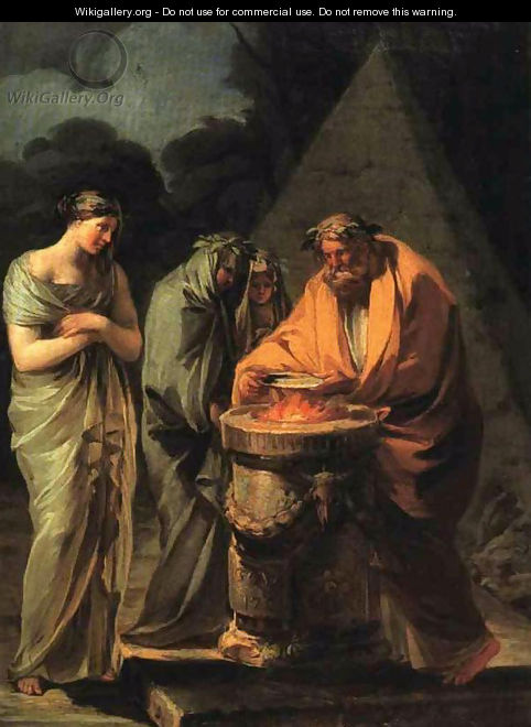 Sacrifice to Vesta - Francisco De Goya y Lucientes