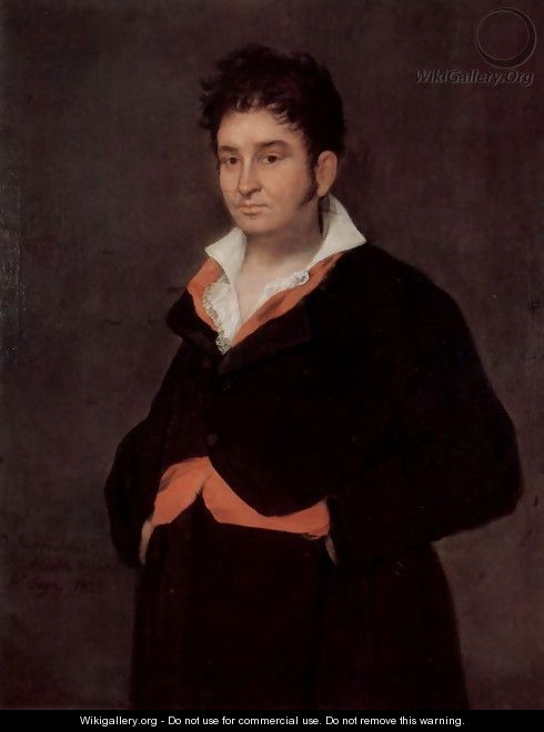 Portrait of Ramón Satué - Francisco De Goya y Lucientes