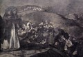 A Pilgrimage to San Isidro (detail 2) - Francisco De Goya y Lucientes