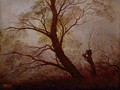 Trees in the moonlight - Caspar David Friedrich
