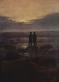 Moonrise by the Sea (detail) - Caspar David Friedrich