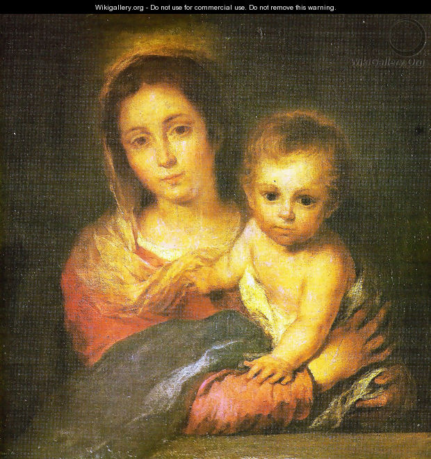 The Virgin of the napkin - Bartolome Esteban Murillo