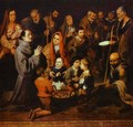 St. Diego Giving Alms - Bartolome Esteban Murillo