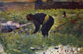 Peasant at work - Georges Seurat
