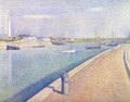 The Channel at Gravelines, Petit-Fort-Philippe - Georges Seurat