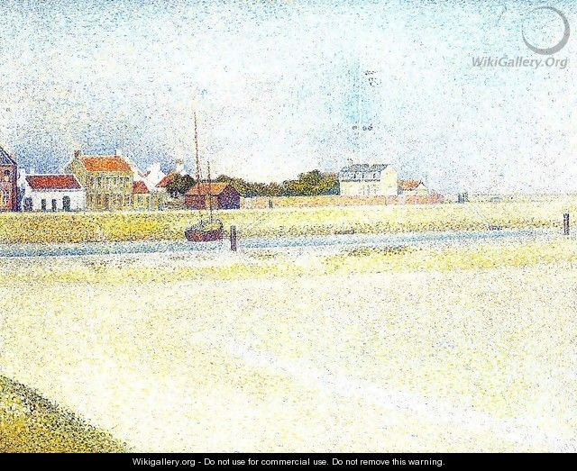 The Channel at Gravelines, Grand-Fort-Philippe - Georges Seurat