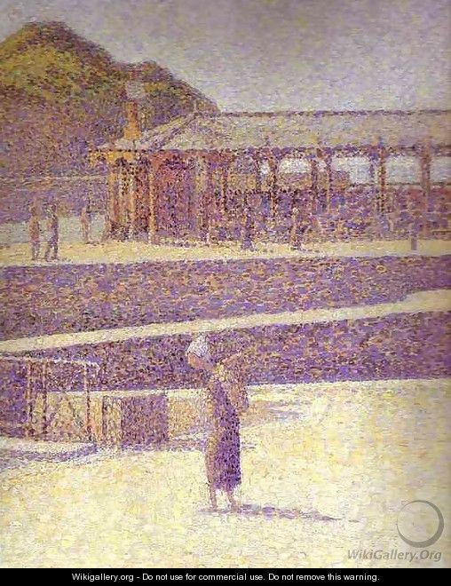 Port-en-Bessin2 (detail) - Georges Seurat