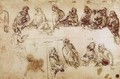 Study for the Composition of the Last Supper - Leonardo Da Vinci