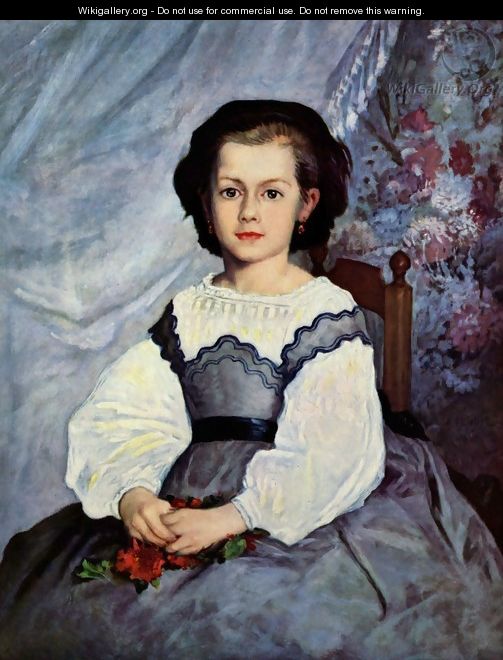 Mademoiselle Romaine Lacaux - Pierre Auguste Renoir