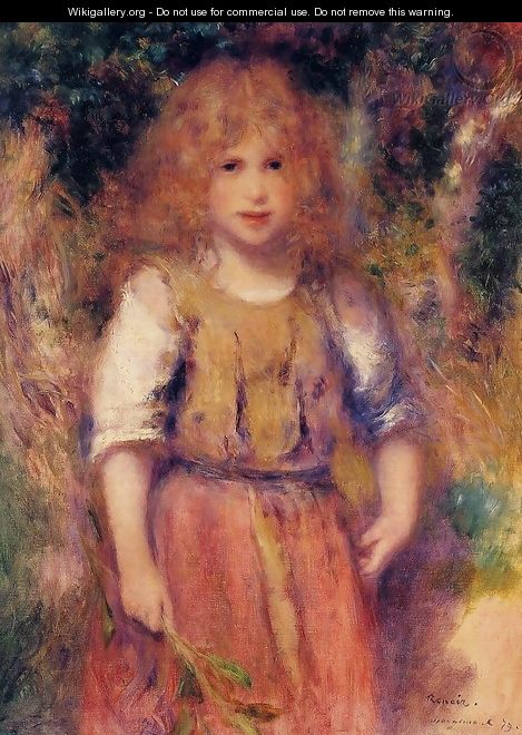 Gypsy Girl 1 - Pierre Auguste Renoir