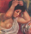 Young woman hairdressing - Pierre Auguste Renoir