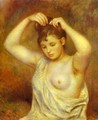 Woman Combing Her Hair. (Femme se coiffant) - Pierre Auguste Renoir