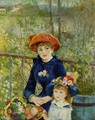 Two Sisters (On the Terrace) - Pierre Auguste Renoir
