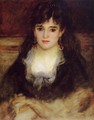 Portrait of a Woman (Nini Fish-Face) - Pierre Auguste Renoir