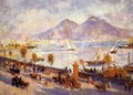 Mount Vesuvio in the Morning - Pierre Auguste Renoir