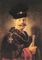 A Polish Nobleman - Rembrandt Van Rijn