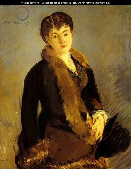 Portrait of Mlle Isabelle Lemonnier - Edouard Manet