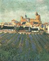 Vue de Saintes-Maries 1888 - Vincent Van Gogh