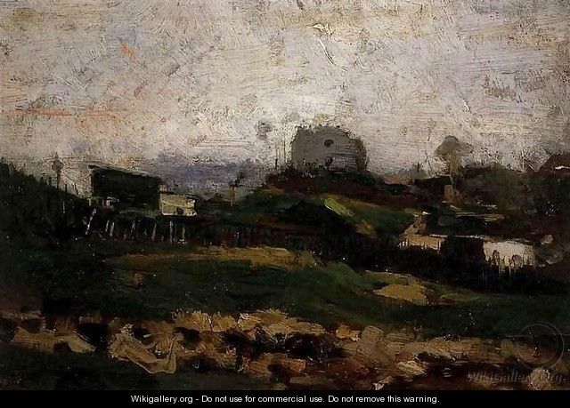 View of Montmartre with Quarry - Vincent Van Gogh