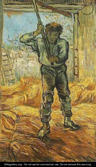 The Thresher - Vincent Van Gogh