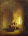 Philosopher Reading - Rembrandt Van Rijn