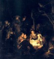 L'Adoration Des Bergers,munich 1646 - Rembrandt Van Rijn