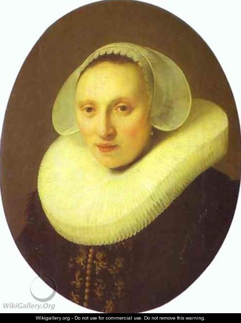 Cornelia Pronck, Wife of Albert Cuyper - Rembrandt Van Rijn