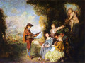 La Leçon d'Amour - Jean-Antoine Watteau
