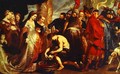 Queen Tomyris before the Head of Cyrus - Peter Paul Rubens