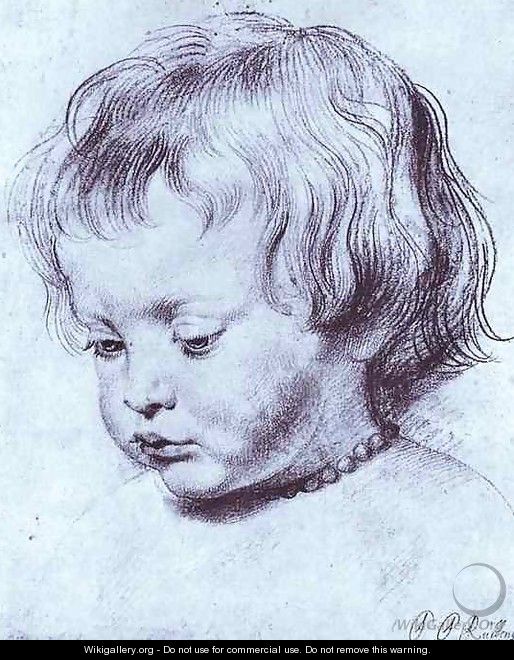 Portrait of a Boy (Nicholas Rubens) - Peter Paul Rubens
