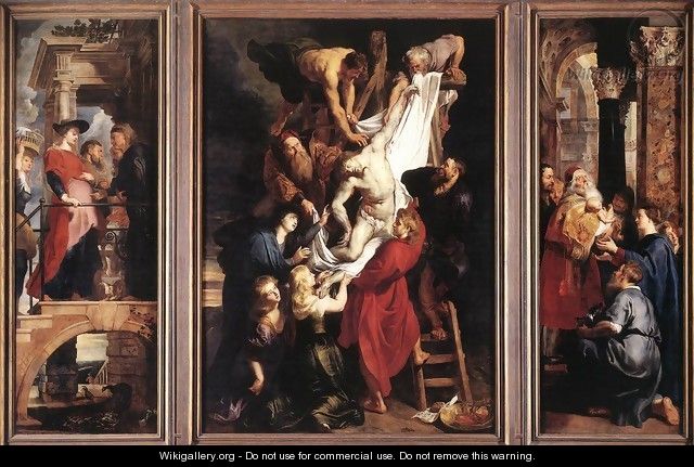 Descent from the Cross 1 - Peter Paul Rubens
