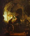 Tobias Returns Sight to His Father - Rembrandt Van Rijn