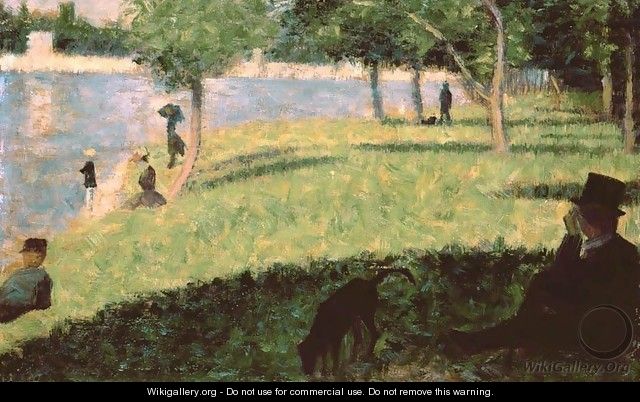 La Grande Jatte (Study) 1 - Georges Seurat