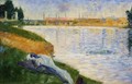 Bathing at Asnieres 3 - Georges Seurat