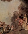 The Embarkation of Cythera (detail 2) - Jean-Antoine Watteau