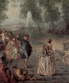 Les Plaisirs du bal (detail 2) - Jean-Antoine Watteau