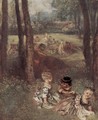 Les Champs Élyssées (detail 3) - Jean-Antoine Watteau