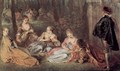 Les Champs Élyssées (detail 1) - Jean-Antoine Watteau