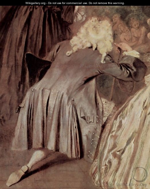 Gersaints Ladenschild (detail 1) - Jean-Antoine Watteau
