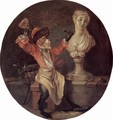 The sculpture - Jean-Antoine Watteau