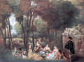The Champs of Élyssées - Jean-Antoine Watteau