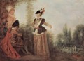 The adventuress - Jean-Antoine Watteau