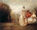 les deux cousines - Jean-Antoine Watteau