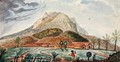 View of Mount Pelee facing South 1815 - de Jones Moreau
