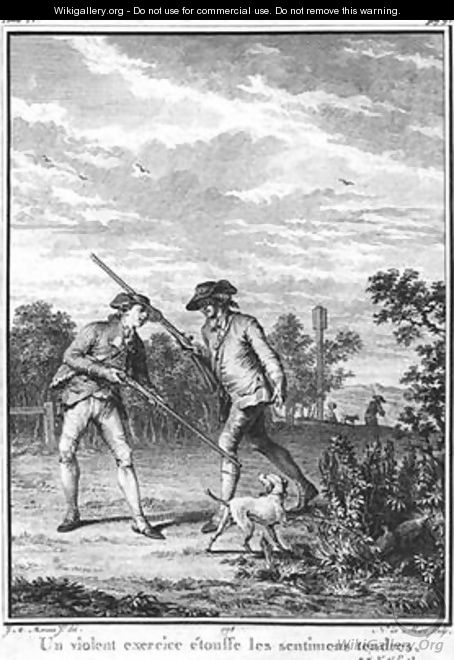 Illustration from LEmile by Jean-Jacques Rousseau 1712-78 2 - Jean-Michel Moreau